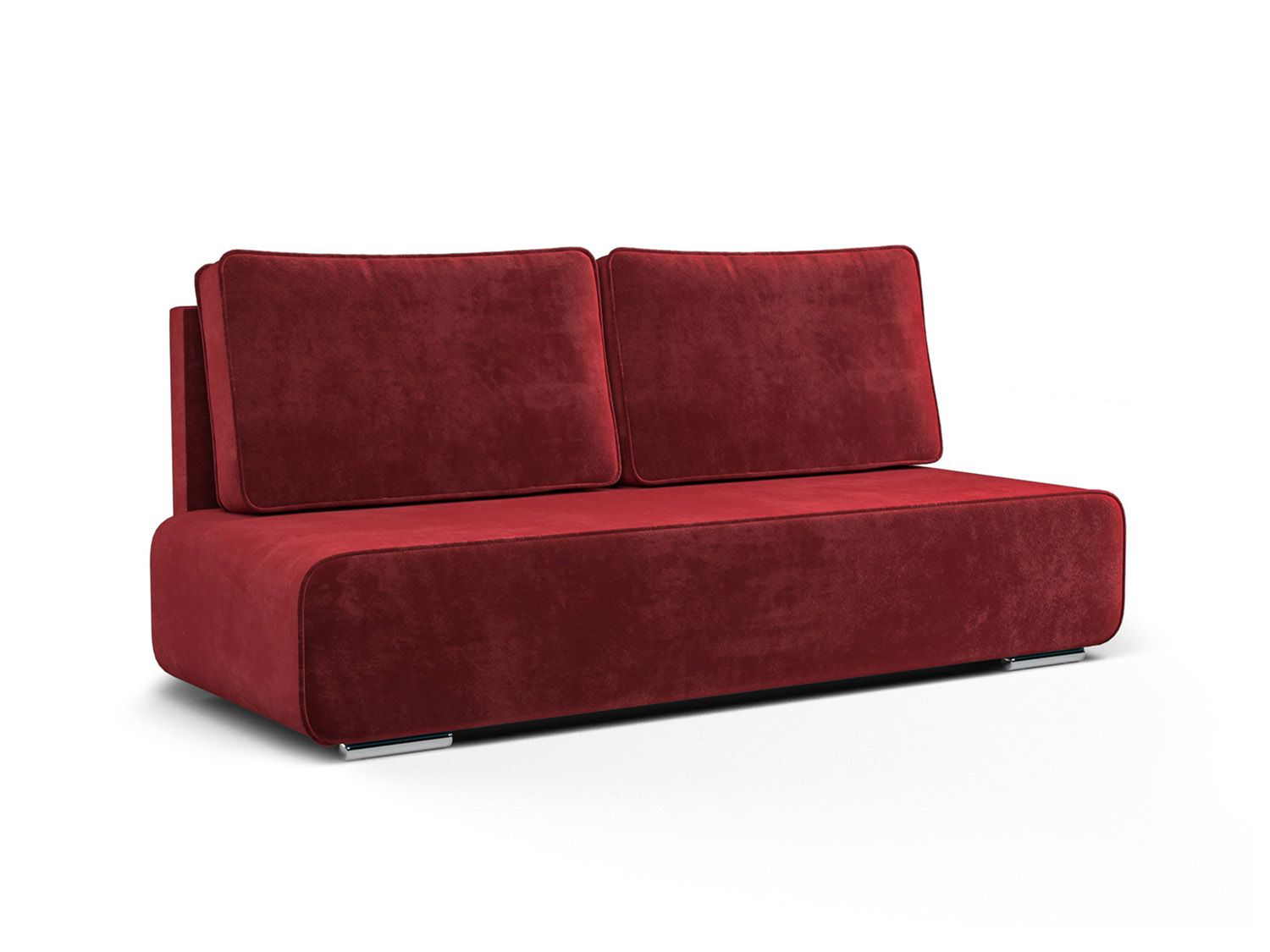 Диван Марк бархат красный  STAR VELVET 3 DARK RED