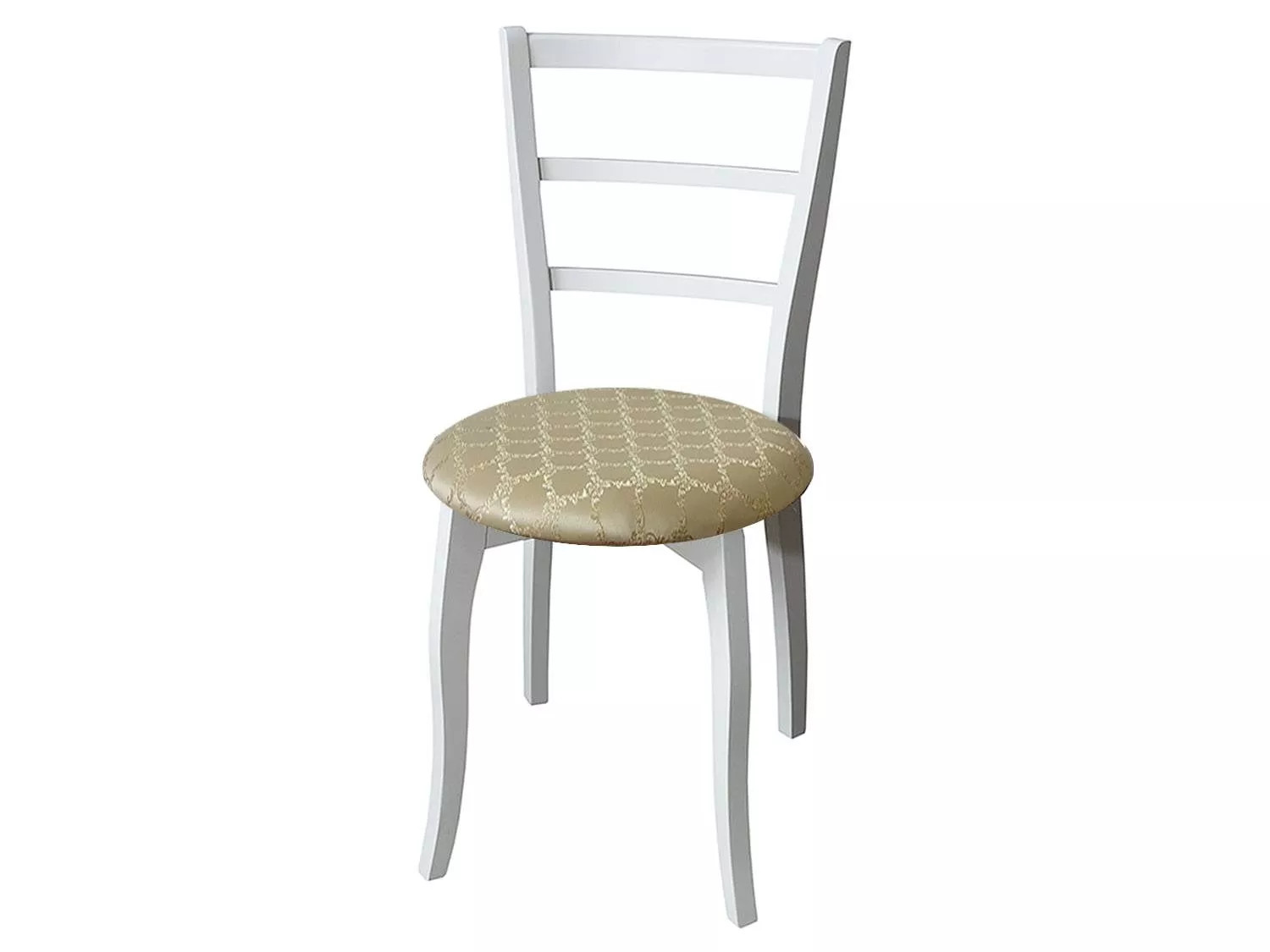 Стул С-30 белый/андрис бежевый
