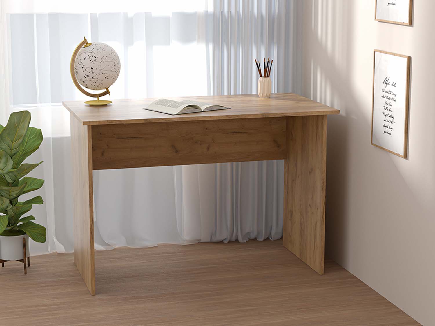 Стол 1100 - Дуб Крафт золотой