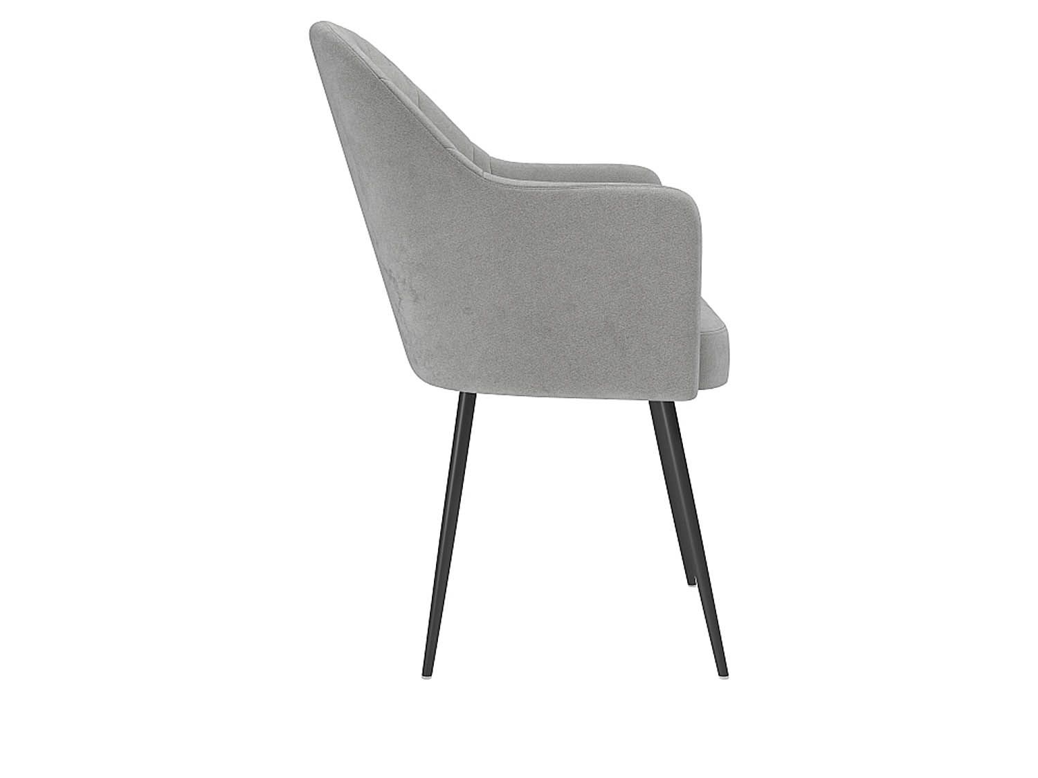 Киото Т стул велюр тенерифе грей / черный