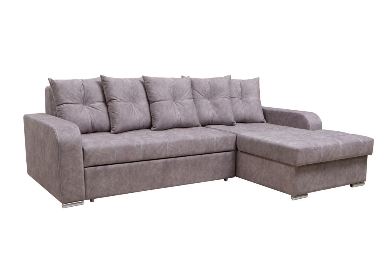 Диван угловой Августин кашемир 890 серый