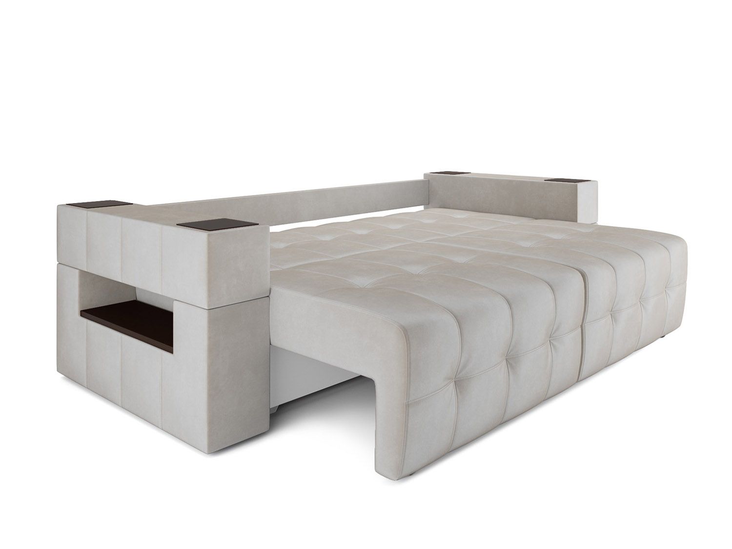 Диван Венеция бархат бежевый STAR VELVET 6 LIGHT Beige