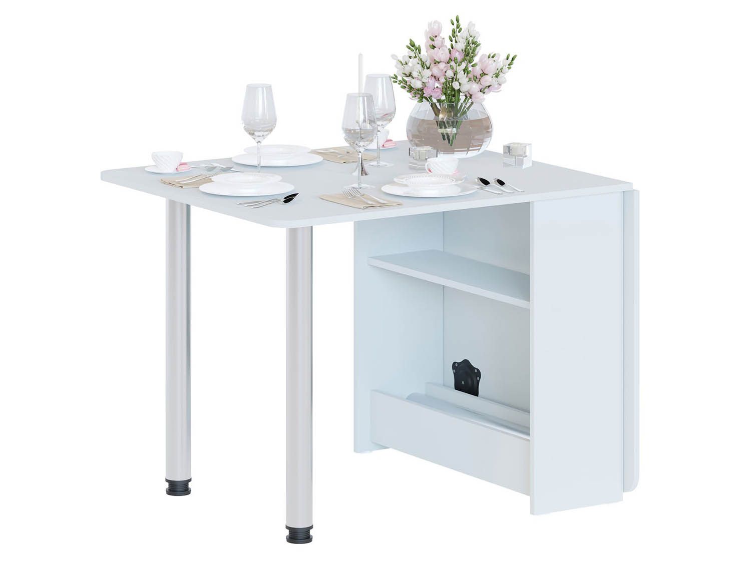 Стол-книжка СП-04М Белый