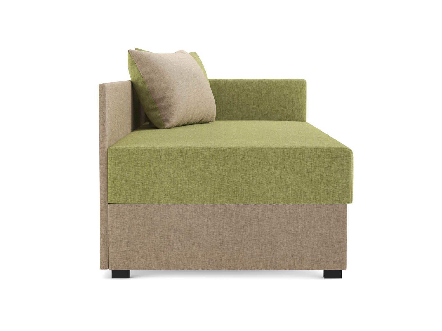 Диван-кровать Мальта М жаккард тесла форест/крем