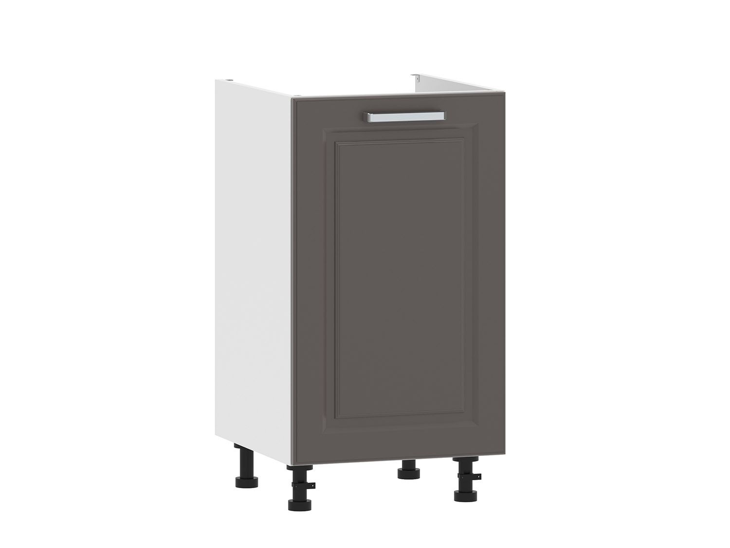 Вокс 100.03 450 тумба под мойку / Белый/Графит
