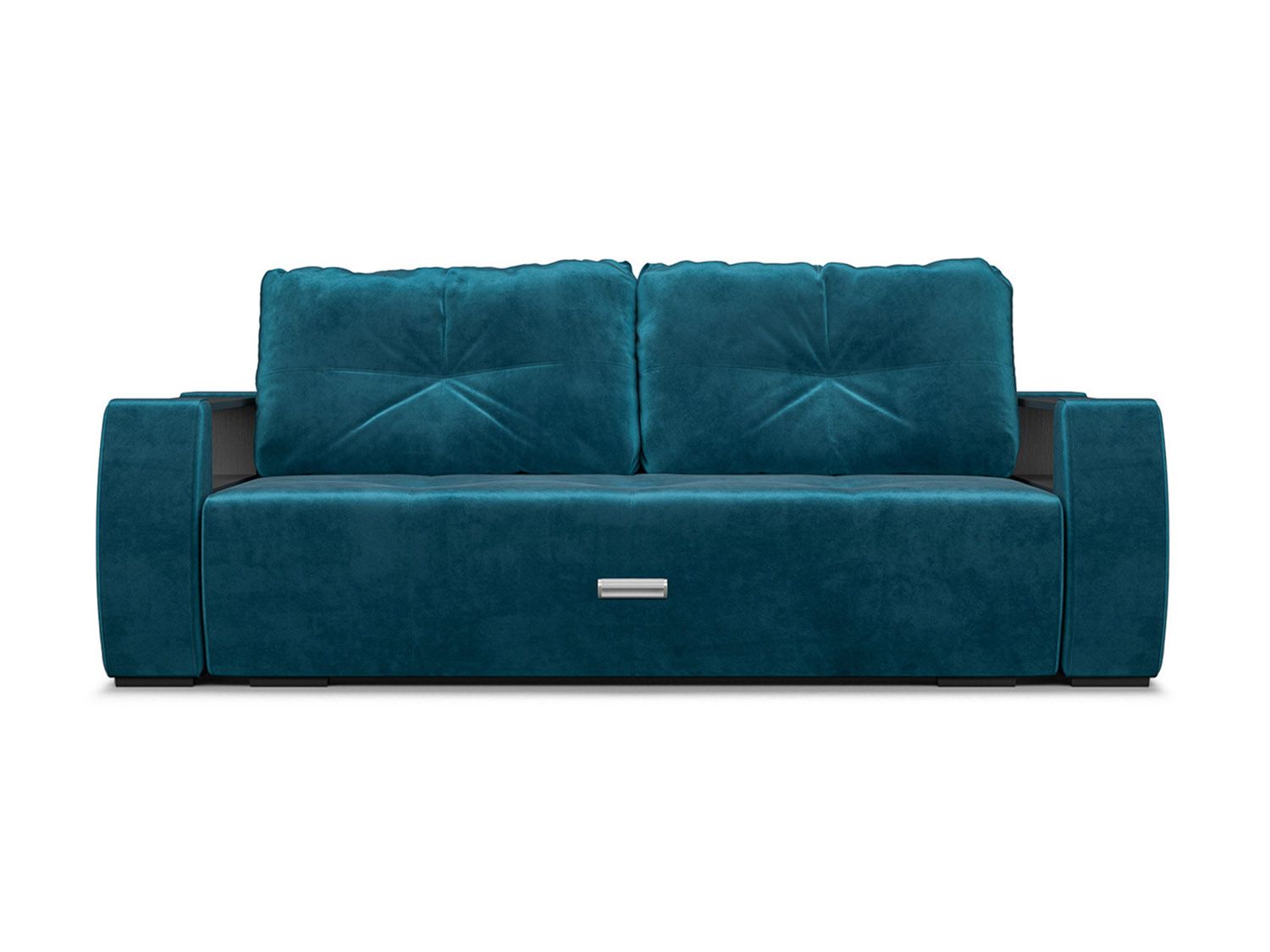 Диван Мальтида бархат сине-зеленый STAR VELVET 43 BLACK GREEN