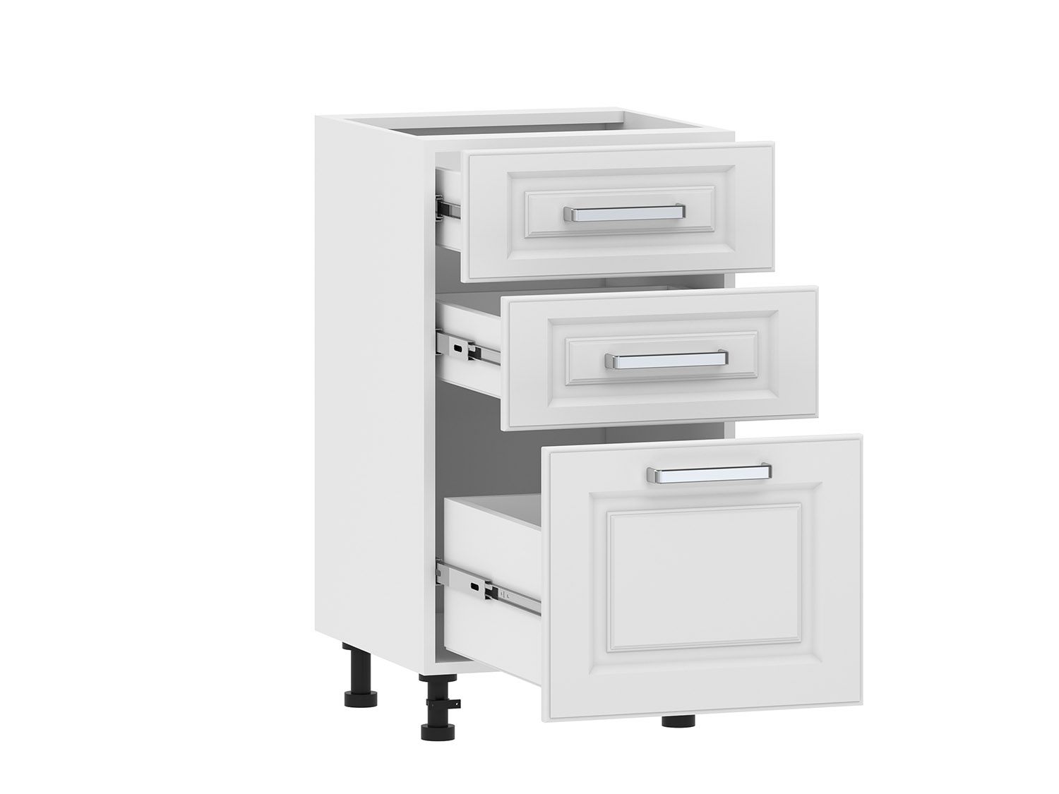 Кухня Вокс комплект 1 Белый / Меренга