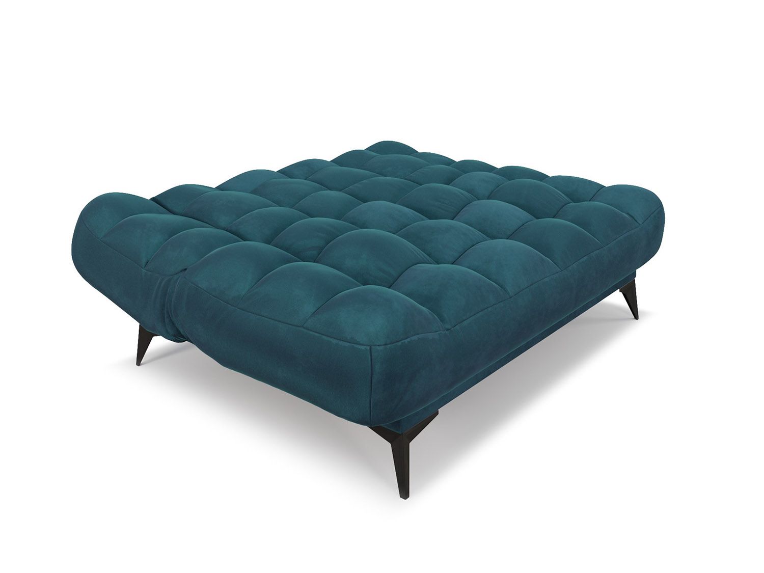 Диван Арно бархат сине-зеленый STAR VELVET 43 BLACK GREEN