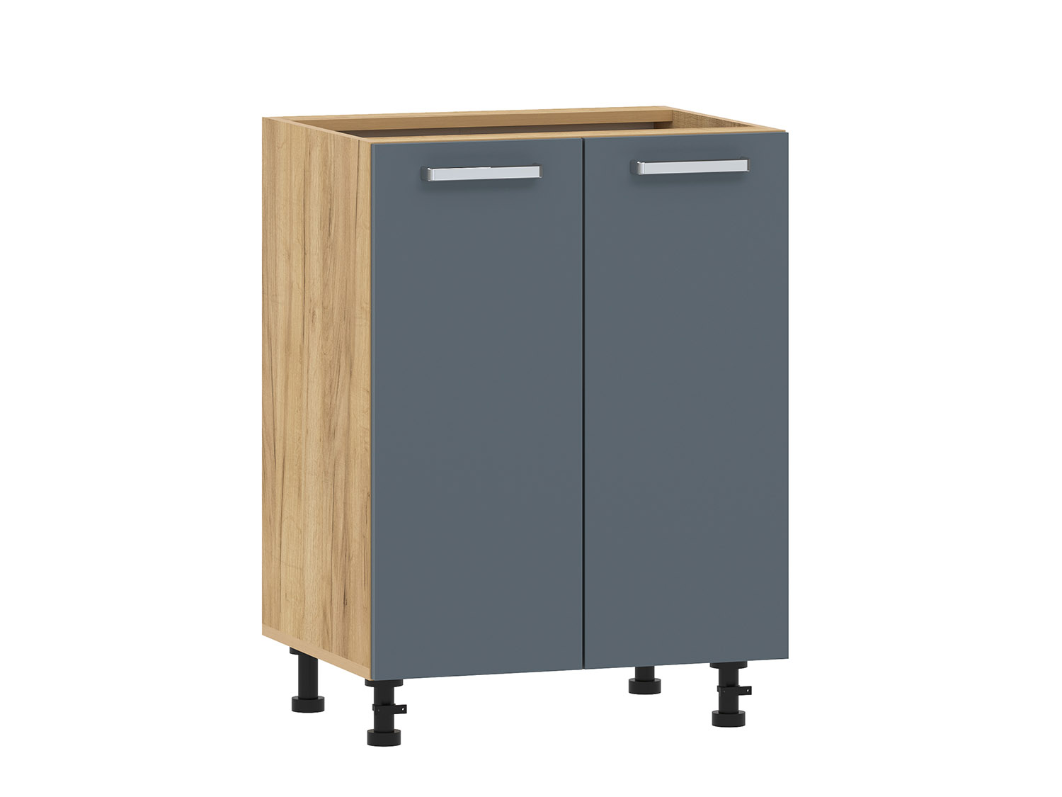 Борги 100.02 600 тумба кухонная / Дуб Крафт золотой/Маренго