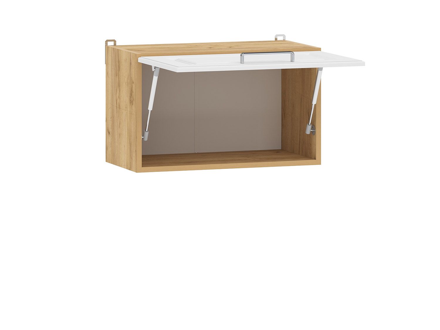 Вокс 100.38 шкаф навесной (600) Дуб Крафт золотой / Меренга