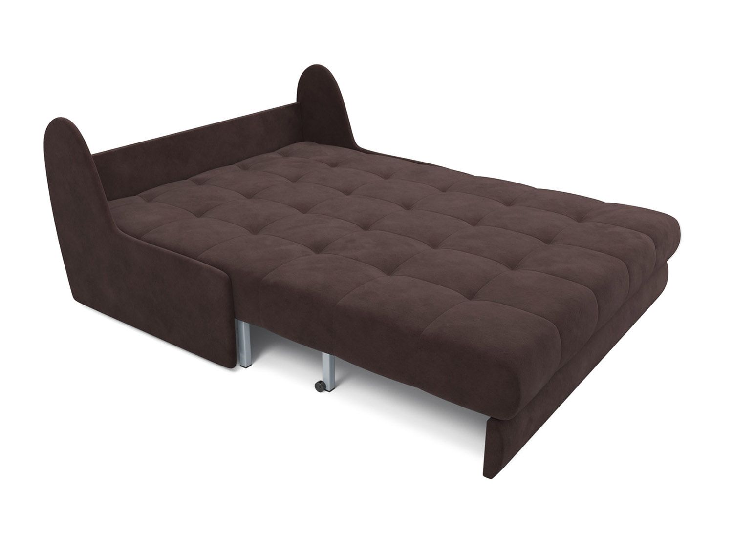 Диван Аккордеон Барон №2 велюр молочный шоколад НВ-178 13