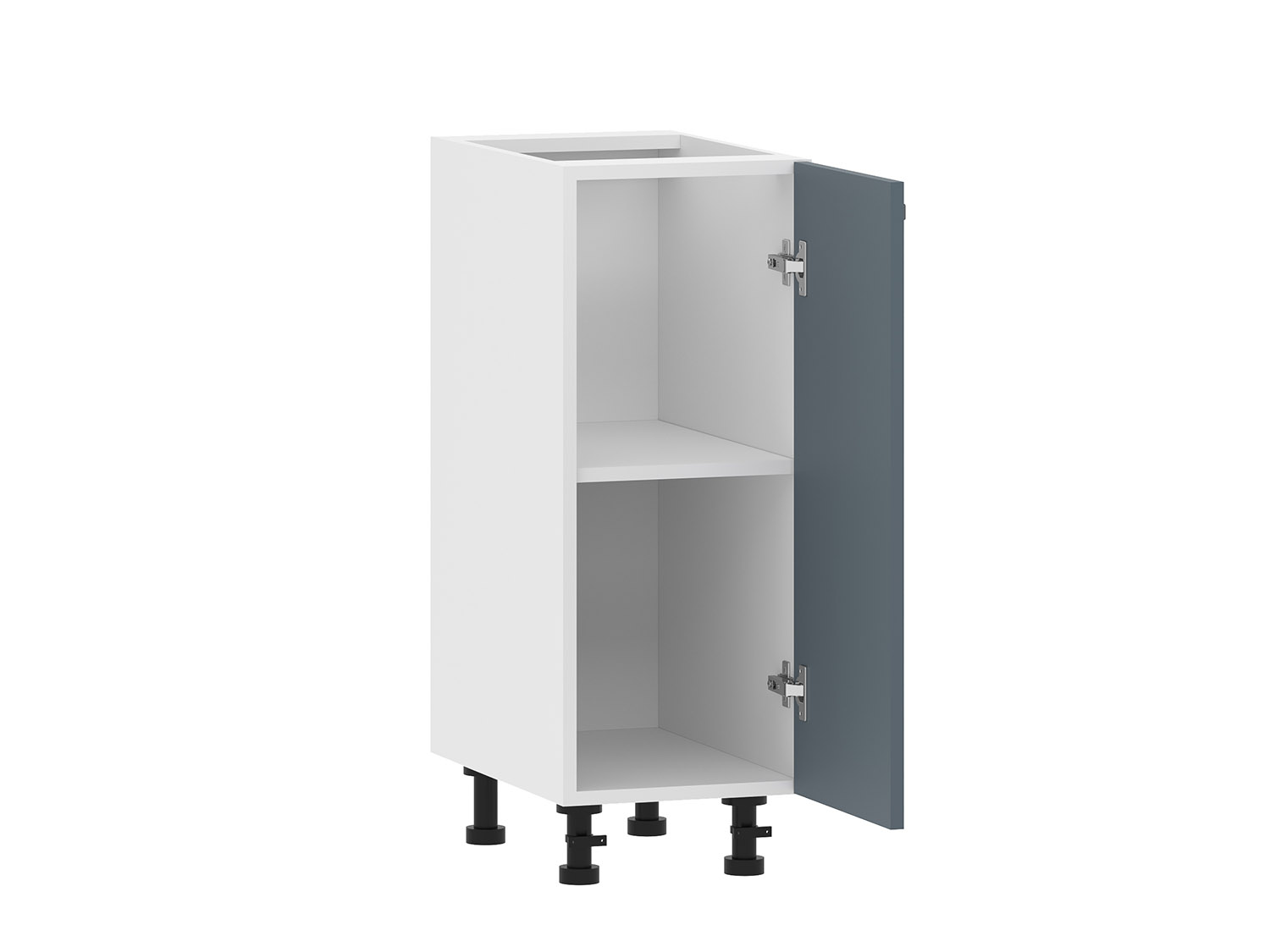 Борги 100.01 300 тумба кухонная / Белый/Маренго