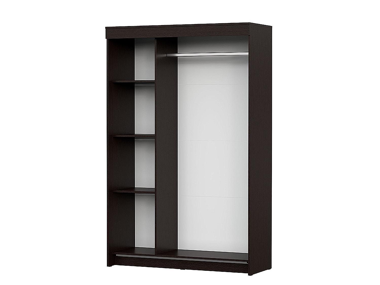 ШКП 2 шкаф-купе / Венге/Ясень анкор светлый