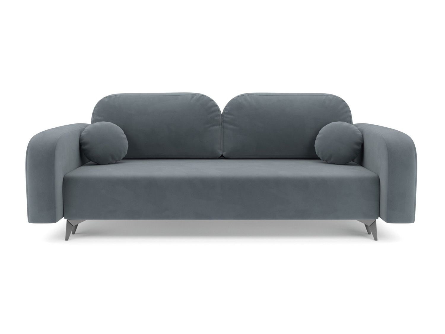 Диван Цюрих велюр серо-синий HB-178 26