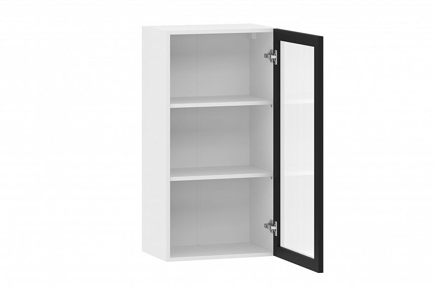 Moru шкаф навесной 100.82.500 / Белый/Черный