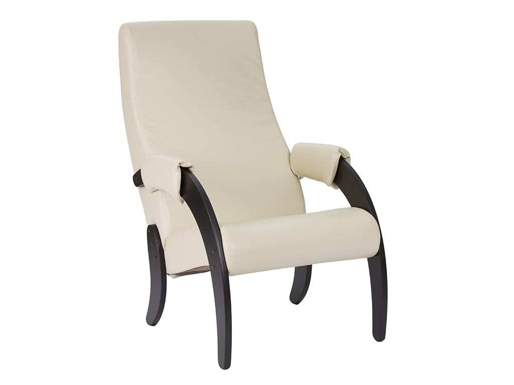 Кресло для отдыха Модель 61 М шпон венге/Поларис беж