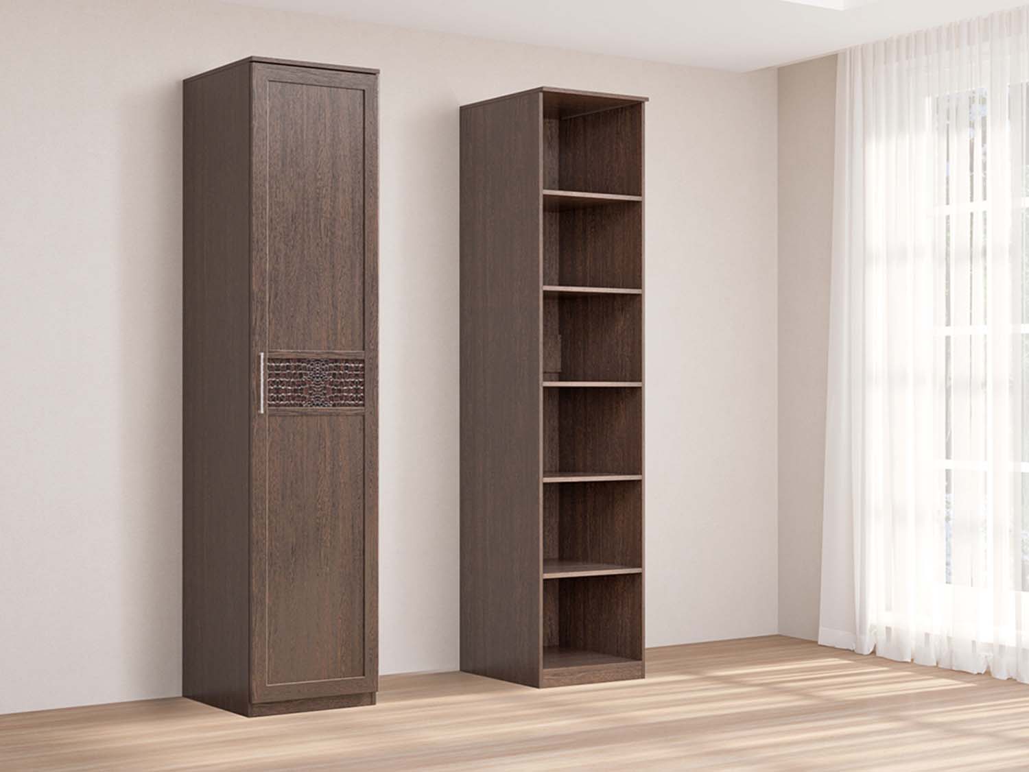 Кэт 4 пенал - Венге/Кайман тёмный