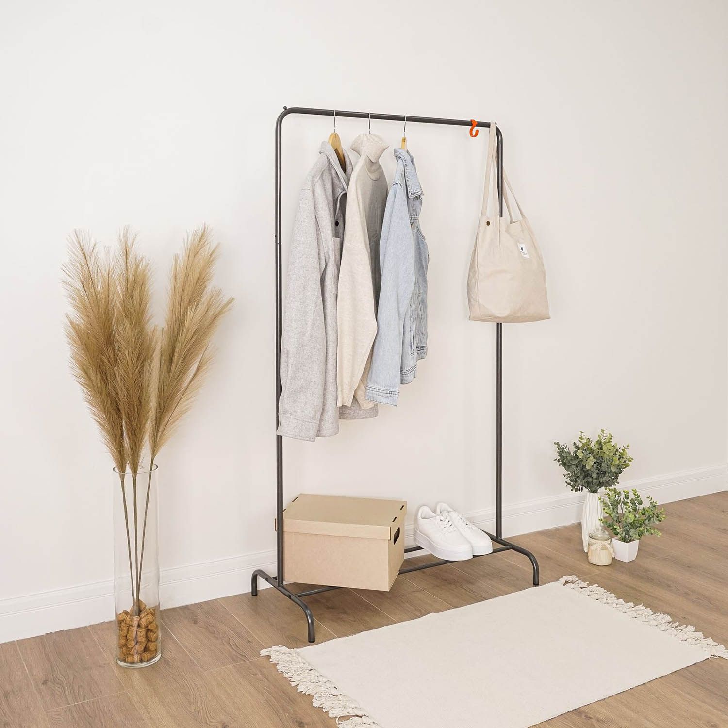 Вешалка гардеробная Радуга 1 Графит