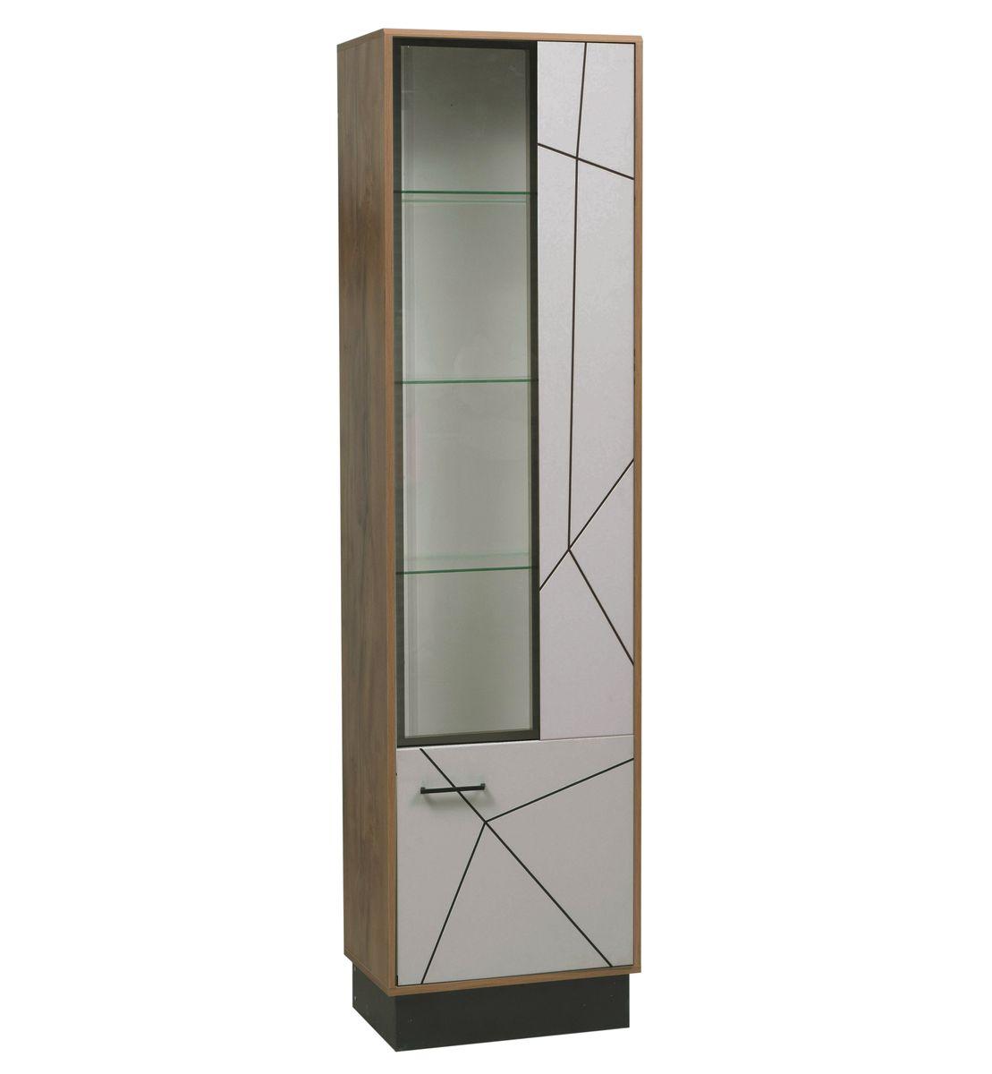 Шкаф-пенал Гамма 54.01-01 Правый Таксония/Грэй