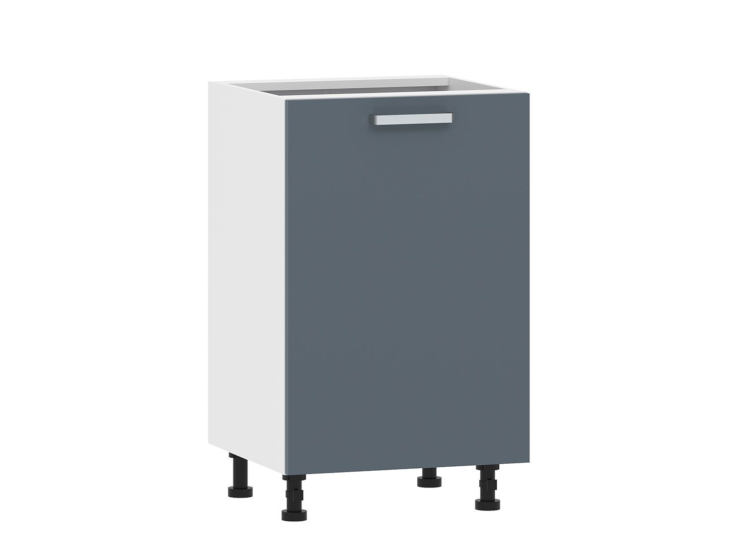 Борги 100.01 500 тумба кухонная / Белый/Маренго