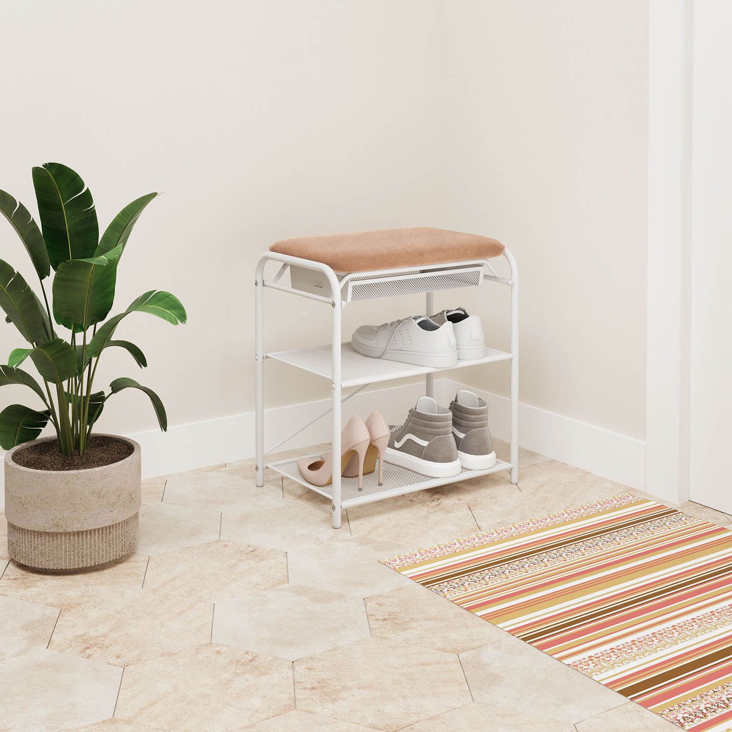 Подставка для обуви Гранада 13В Белый