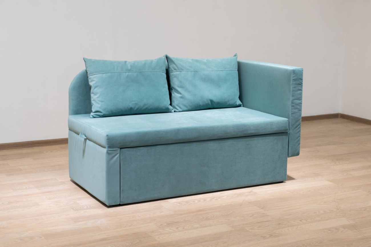 Диван Мирка бирюзовый