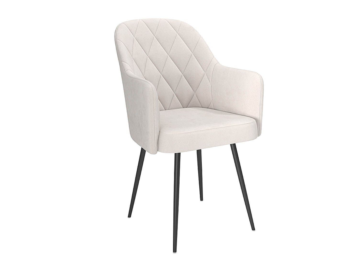 Киото Т стул велюр тенерифе крем / черный