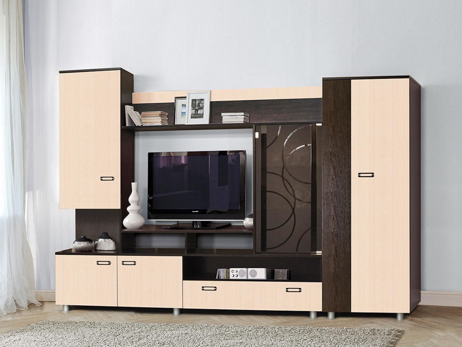 Аллегро 3 гостиная / Венге/дуб Белфорд