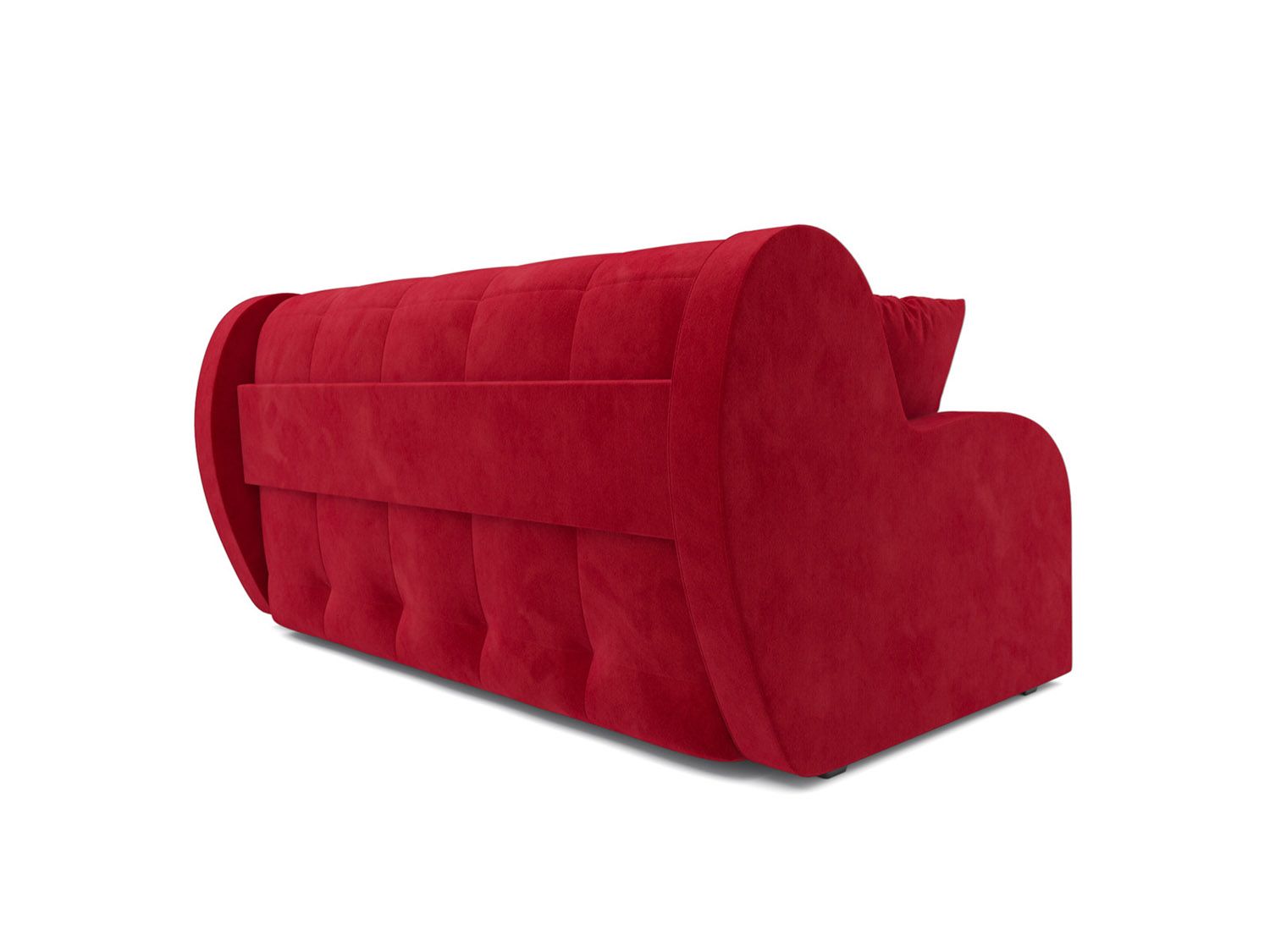Диван Аккордеон Барон Красный кордрой