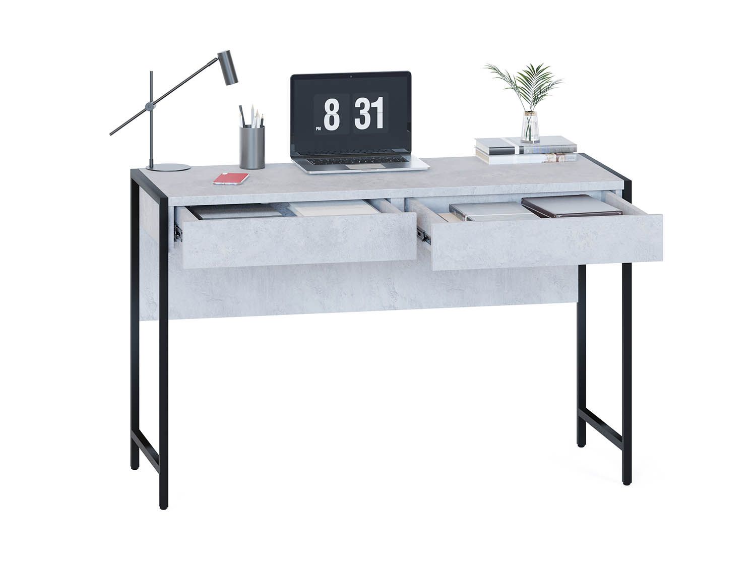 СПМ-402 Стол письменный Бетон