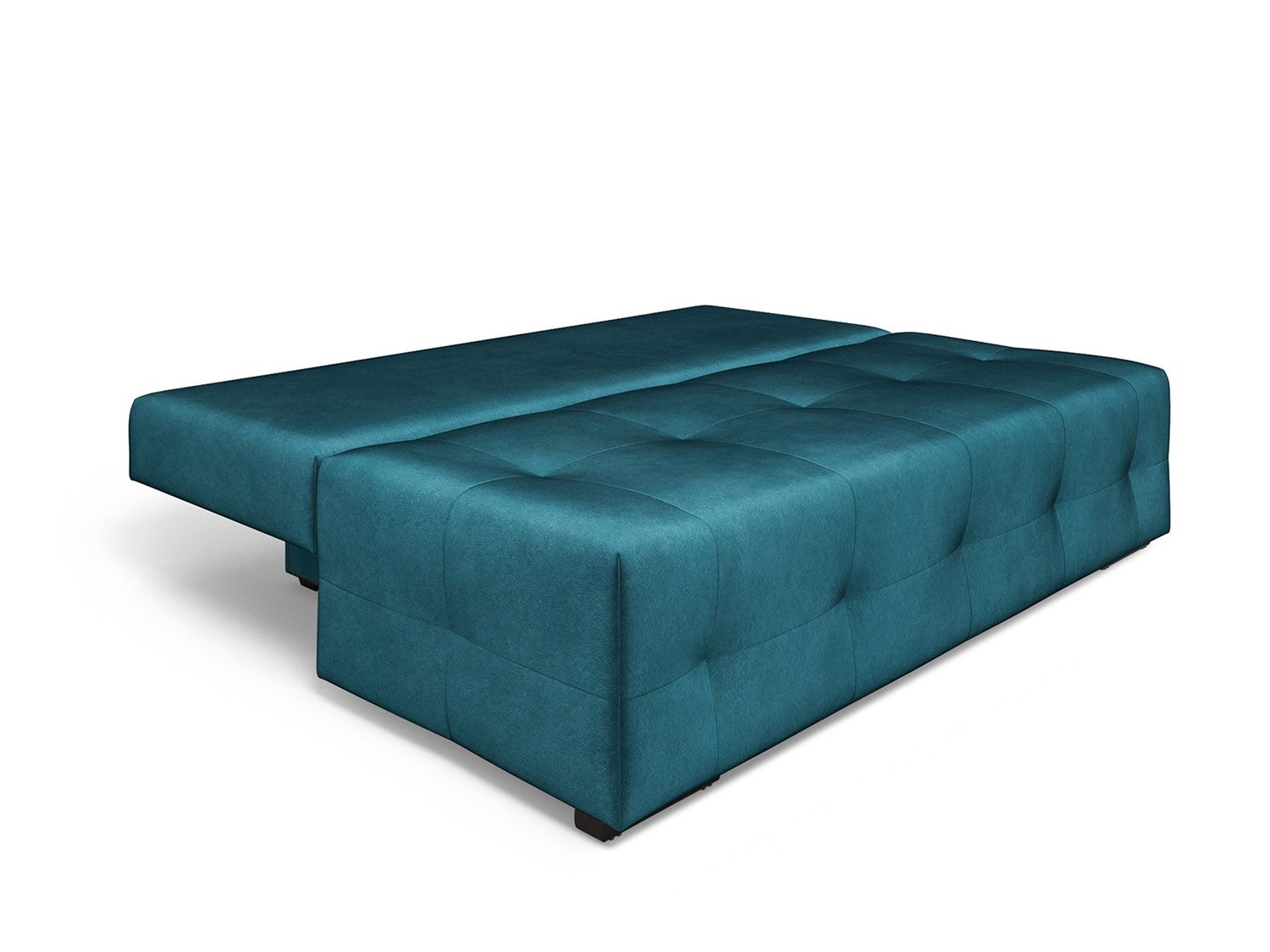 Диван Марсель №1 бархат сине-зеленый STAR VELVET 43 BLACK GREEN