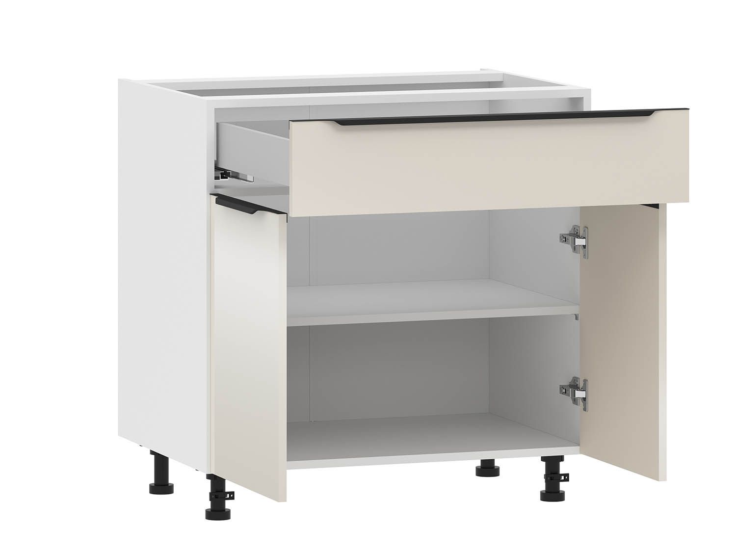 Арли 100.59.800 тумба кухонная Белый / Кашемир