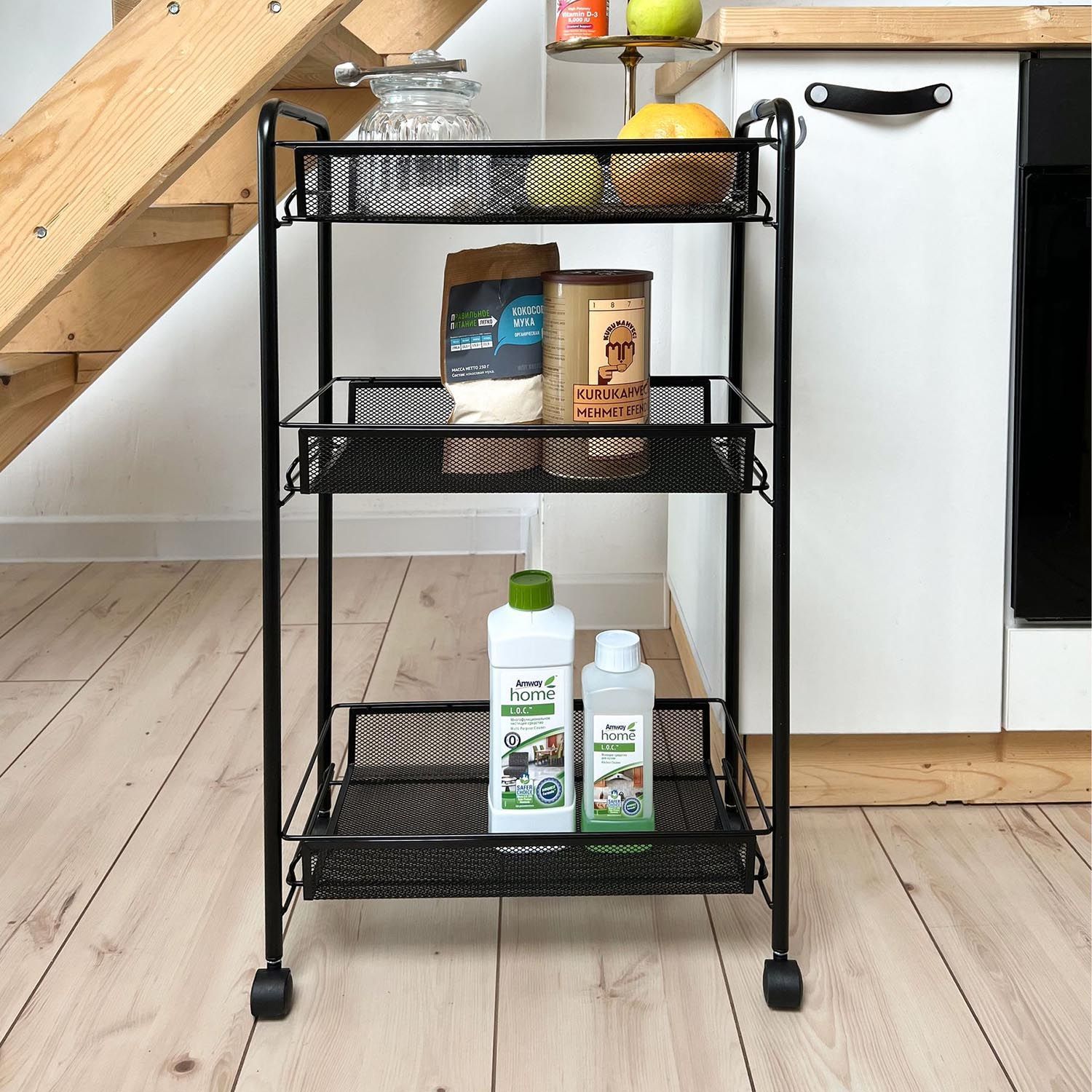 Стеллаж Ладья 2К Черный