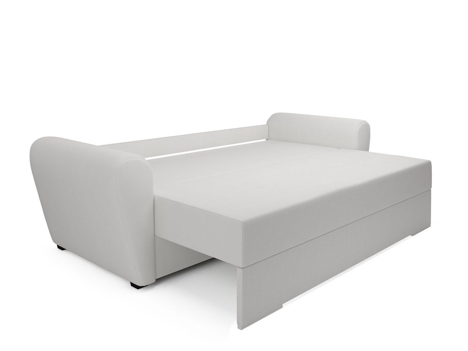 Диван Амстердам экокожа белая