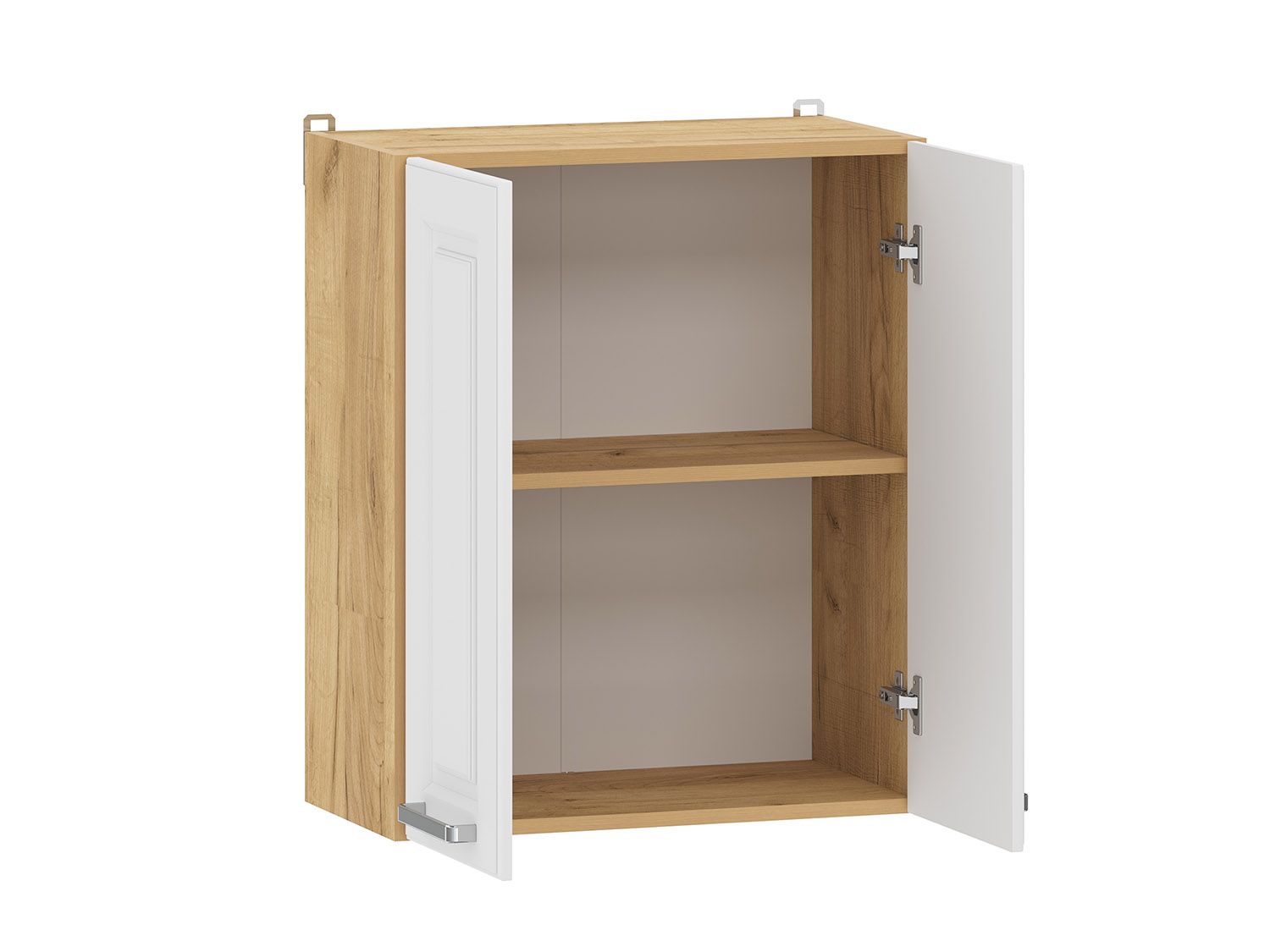 Вокс 100.31 шкаф навесной (600) Дуб Крафт золотой / Меренга