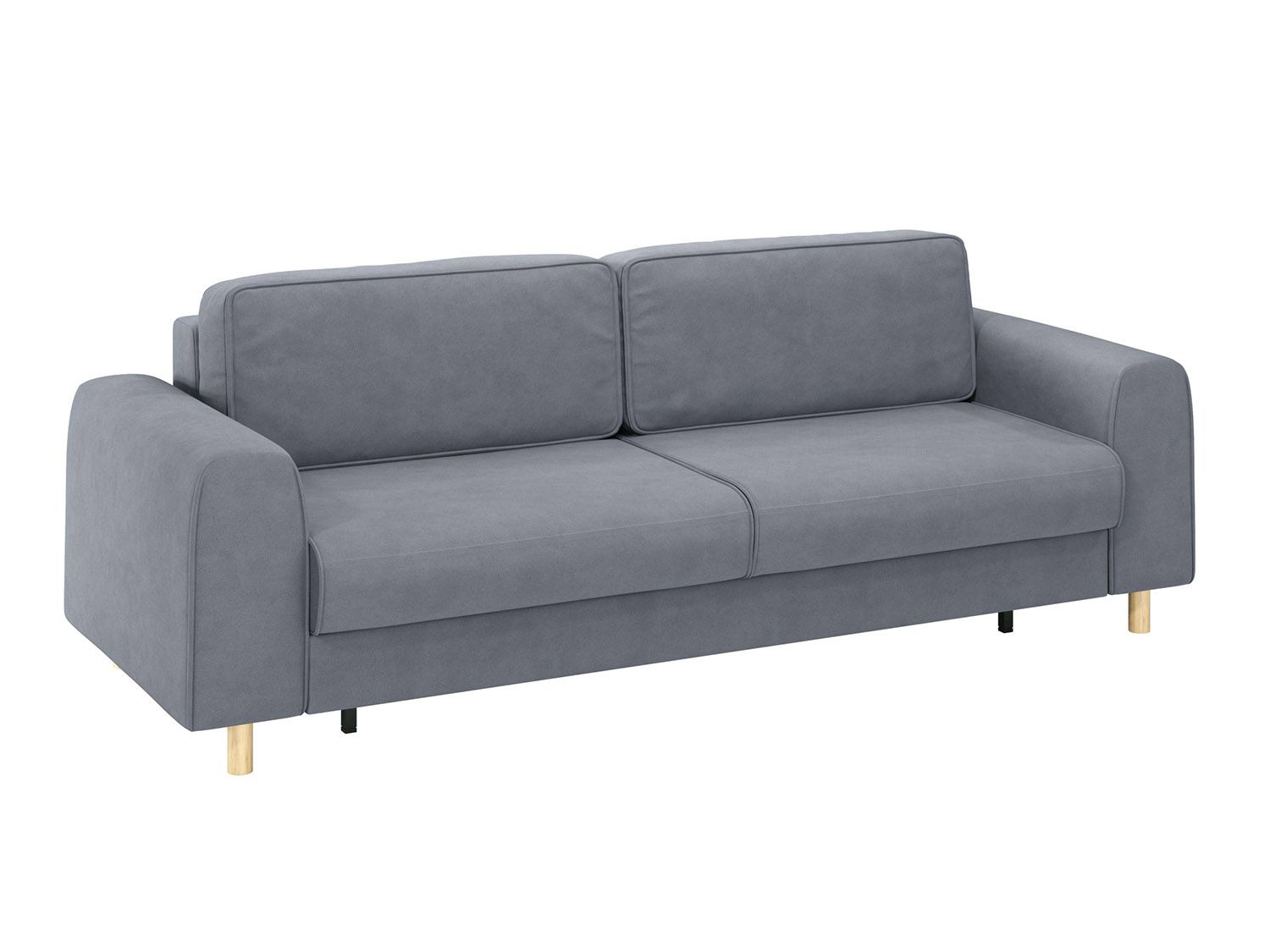 Диван-кровать Шелдон / букле Лайк серый 995