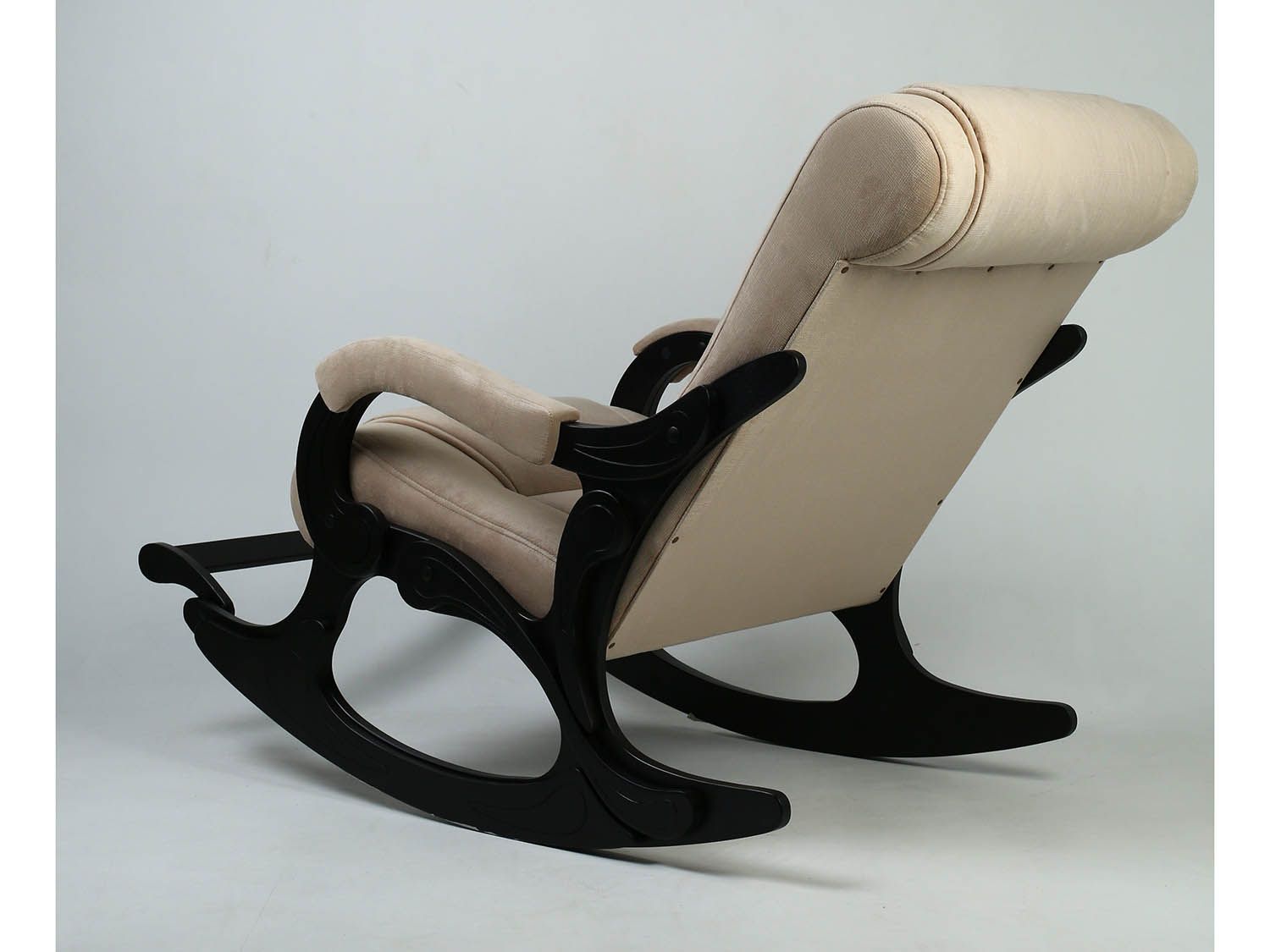 Кресло-качалка Родос Черный / Песок