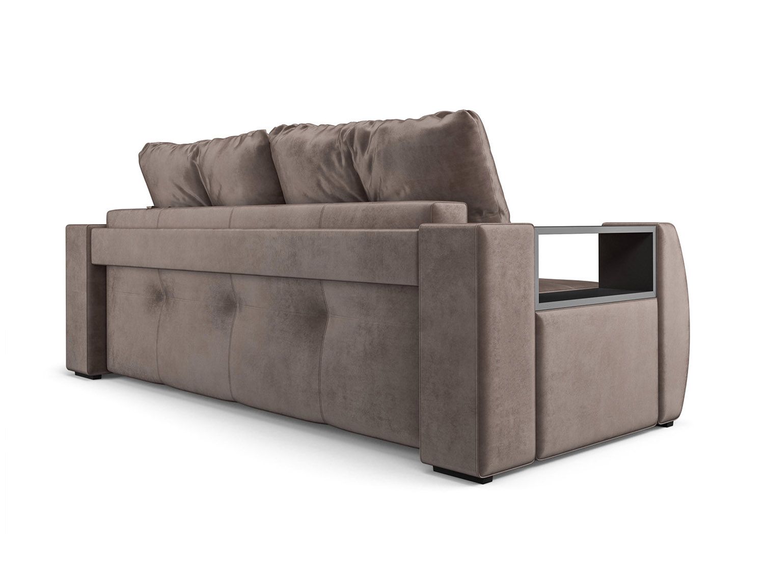 Диван Мальтида бархат шоколадный STAR VELVET 60 COFFEE