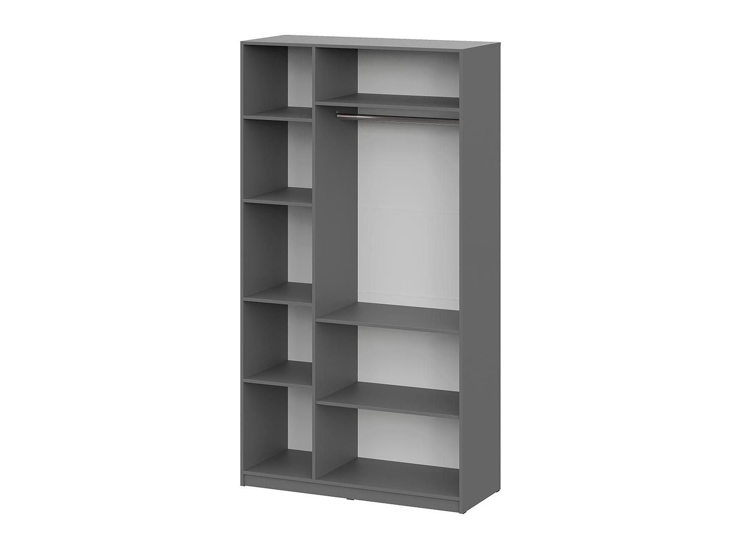 ШК 5 шкаф 1200 + полки 1 комплект / Графит