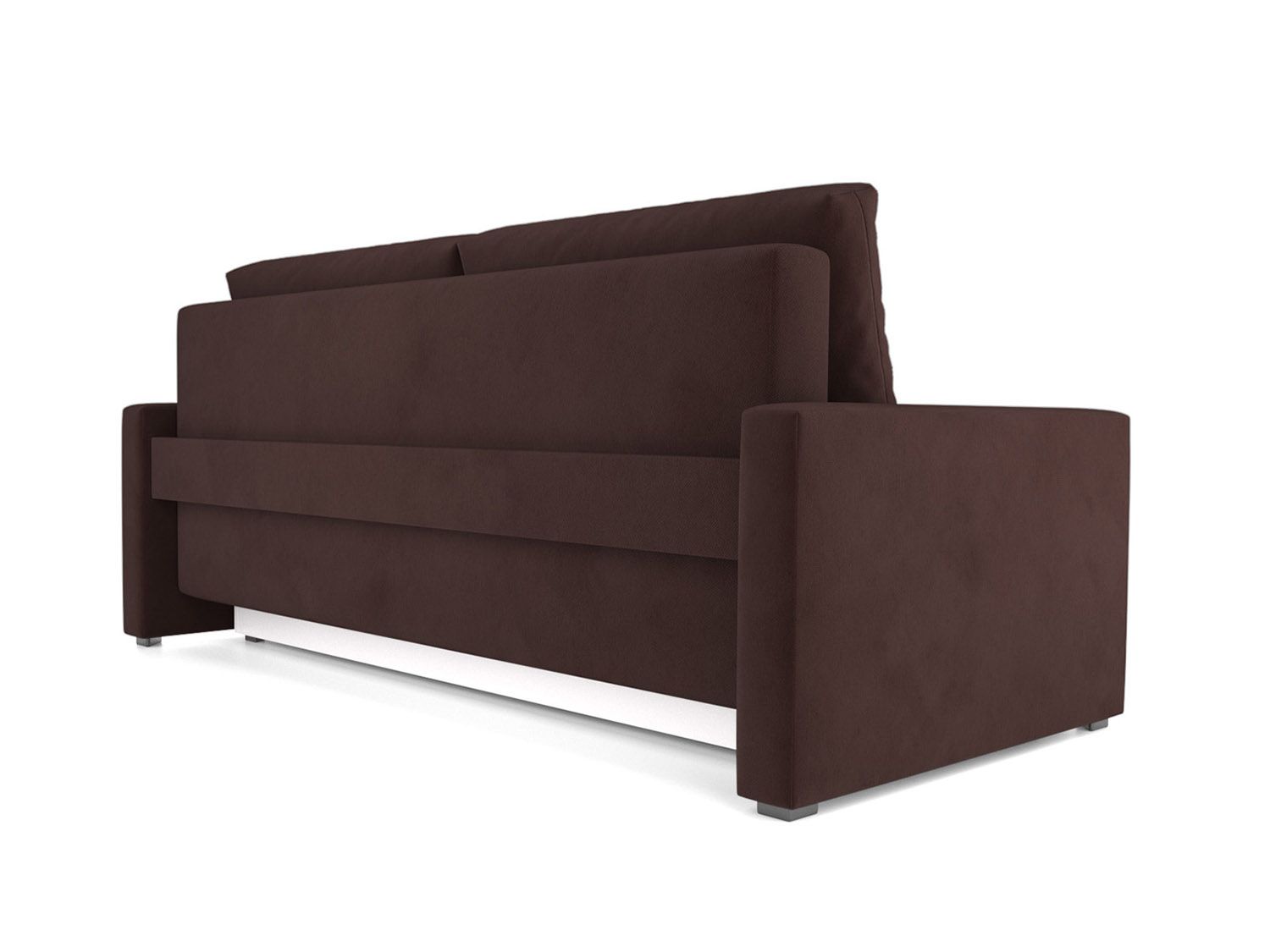 Диван Поло велюр шоколад HB-178 16