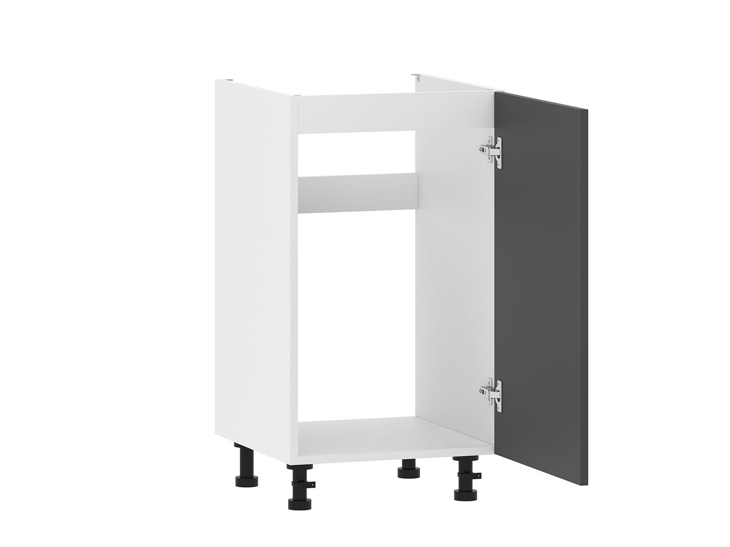 Борги 100.03 тумба под мойку (450) Белый / Антрацит