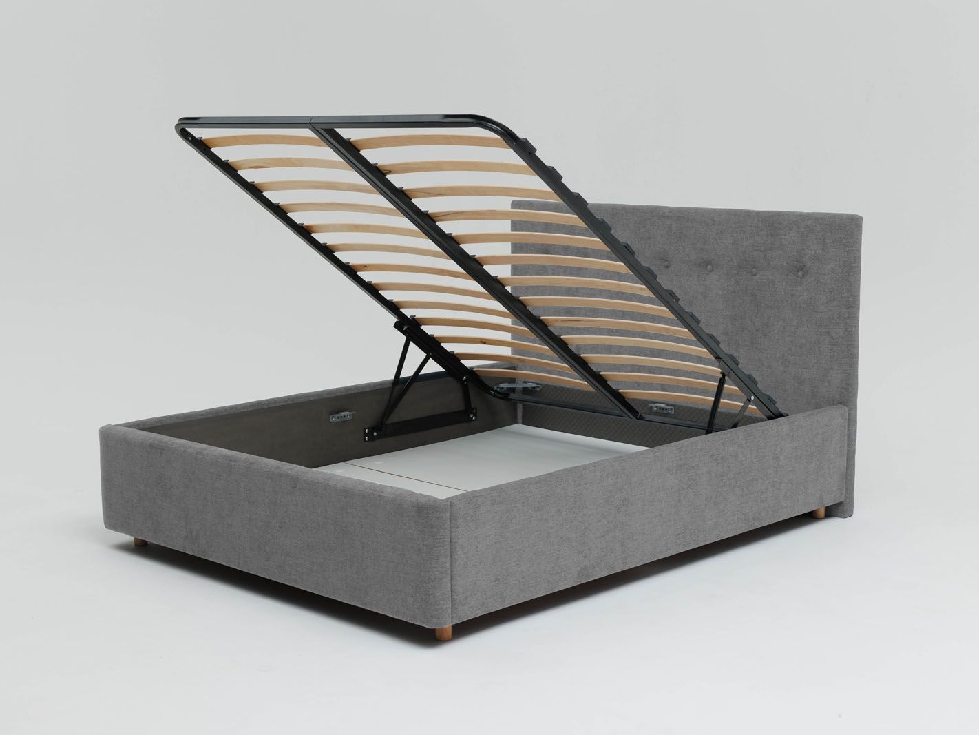 Кровать Nova 1600 с под. механизмом / серый №25