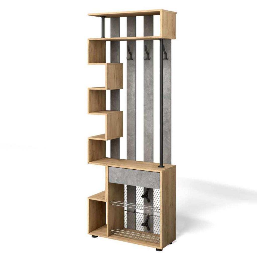 Прихожая Мини Лайт МЛ-1 дуб крафт/ателье