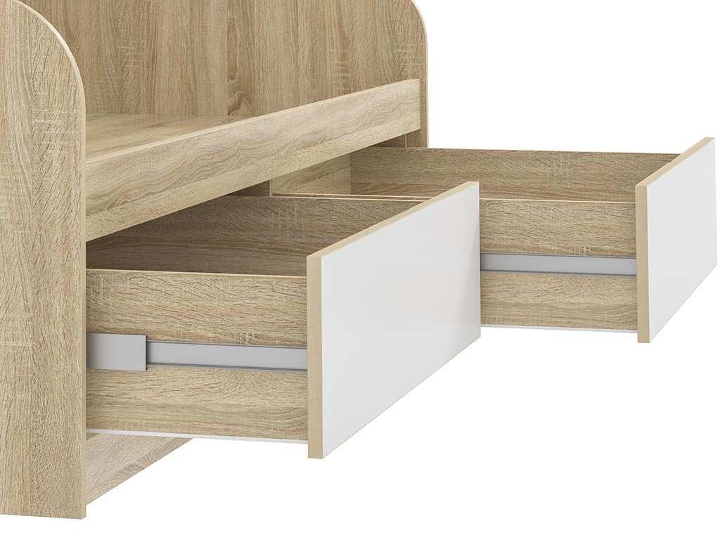 Детская Фанк 2 дуб Сонома/белый