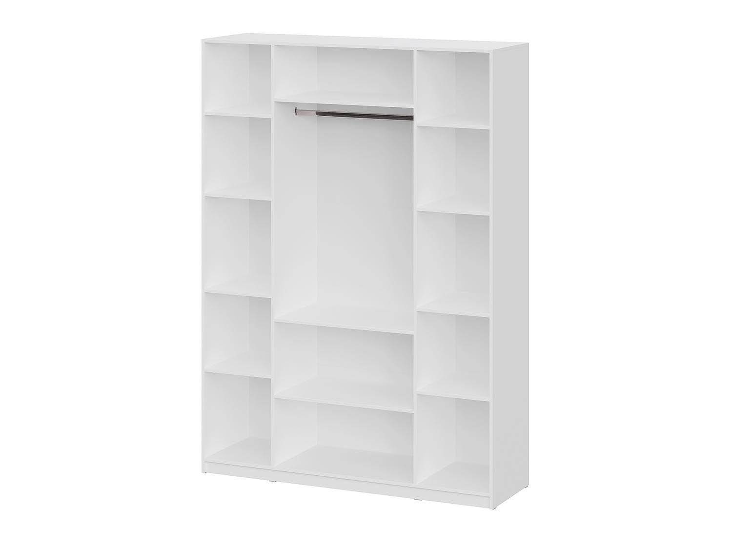 ШК 5 шкаф 1600 + полки 1 комплект / Белый