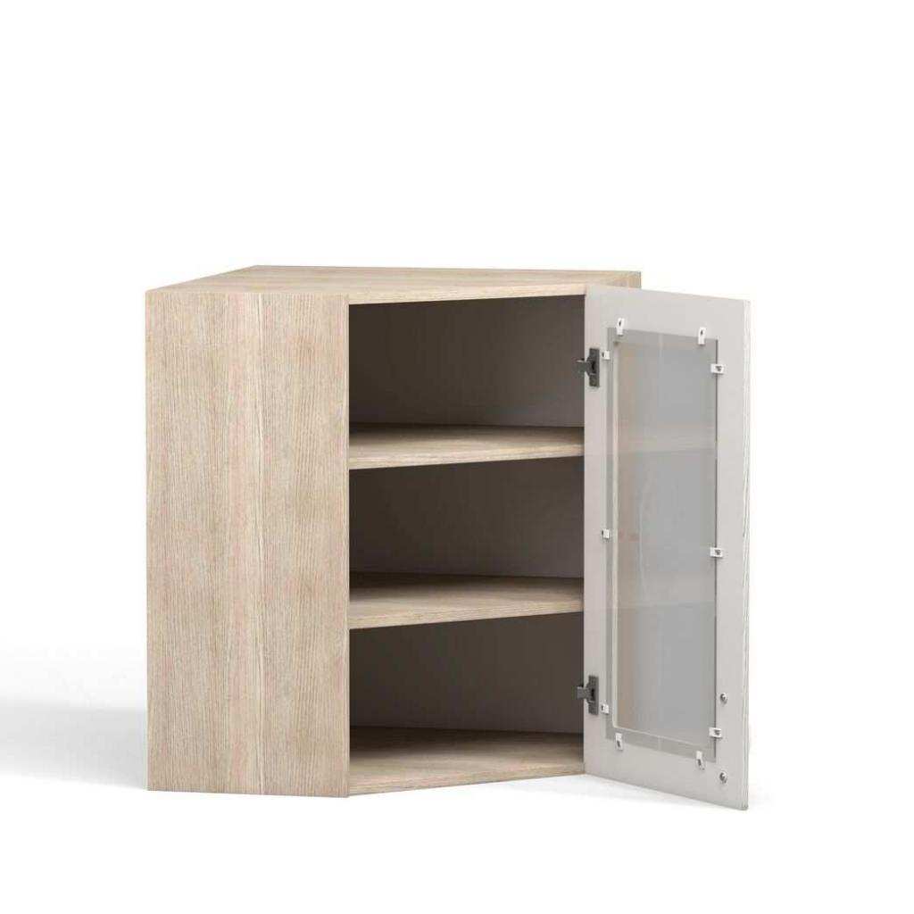 Анжелика шкаф угловой ШКН 600 УТ В/ясень патина В 720