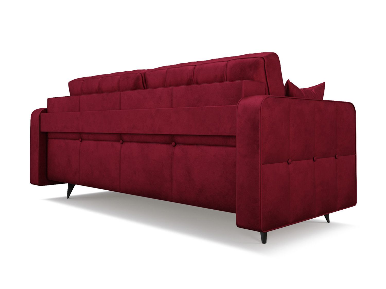 Диван Снеп бархат красный/ STAR VELVET 3 DARK RED