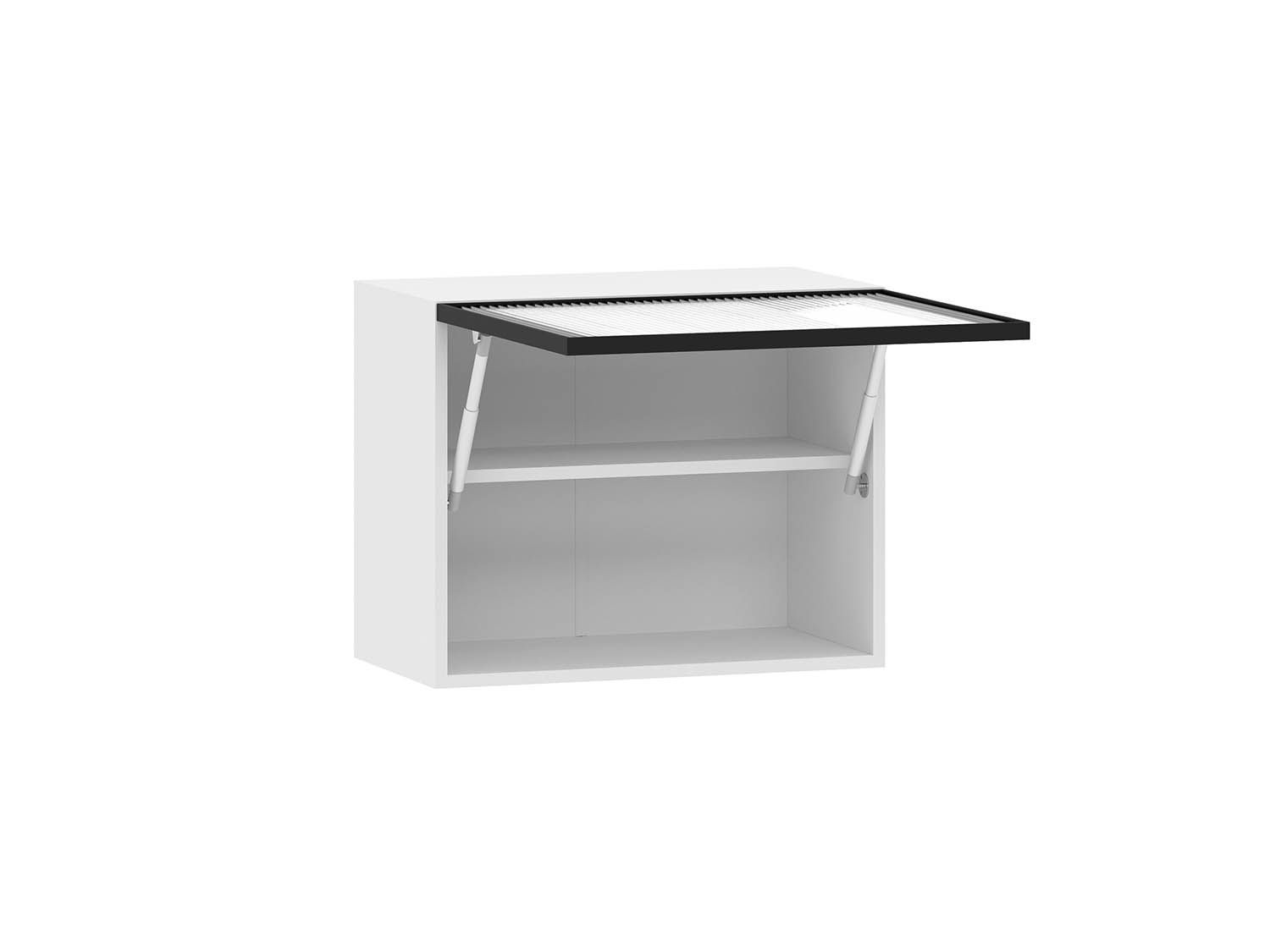 Moru 100.89.600 шкаф кухонный Белый / Черный