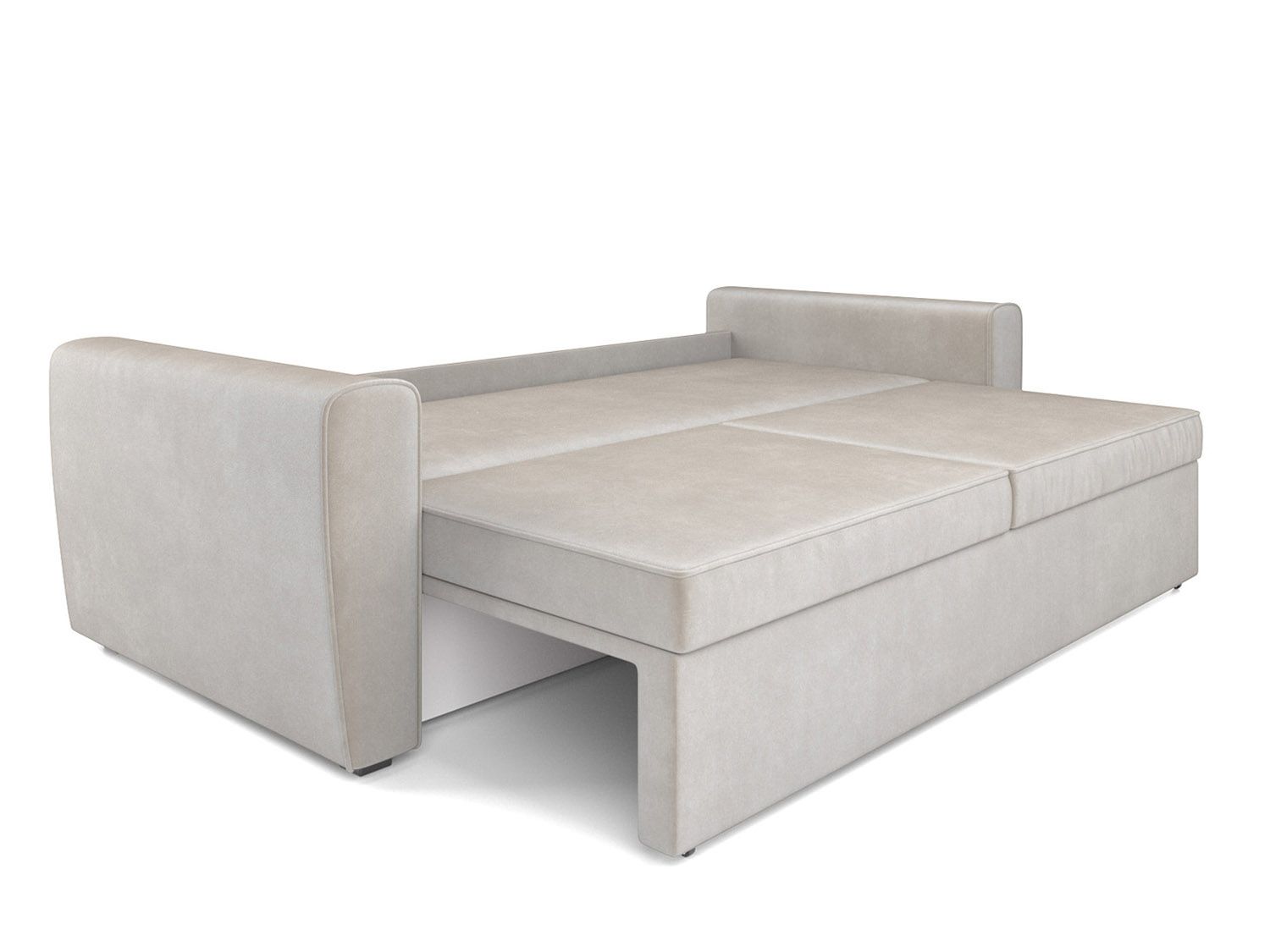 Диван Оскар бархат бежевый STAR VELVET 6 LIGHT Beige