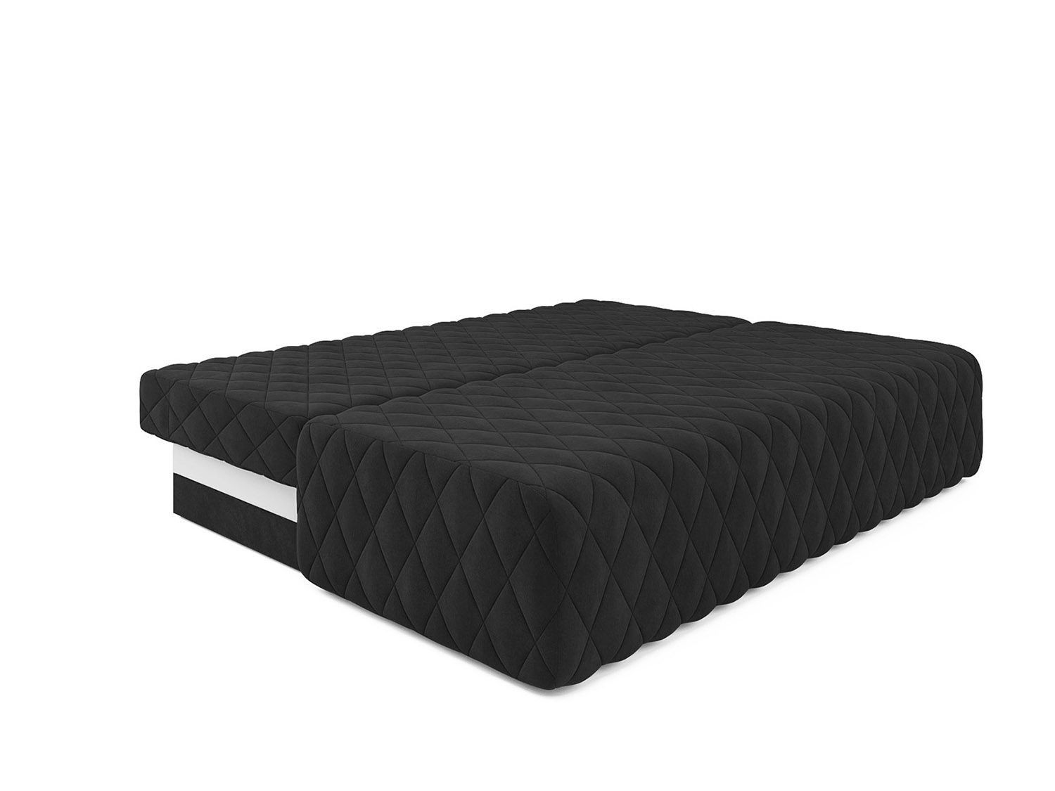 Диван Роял велюр черный / НВ-178/17